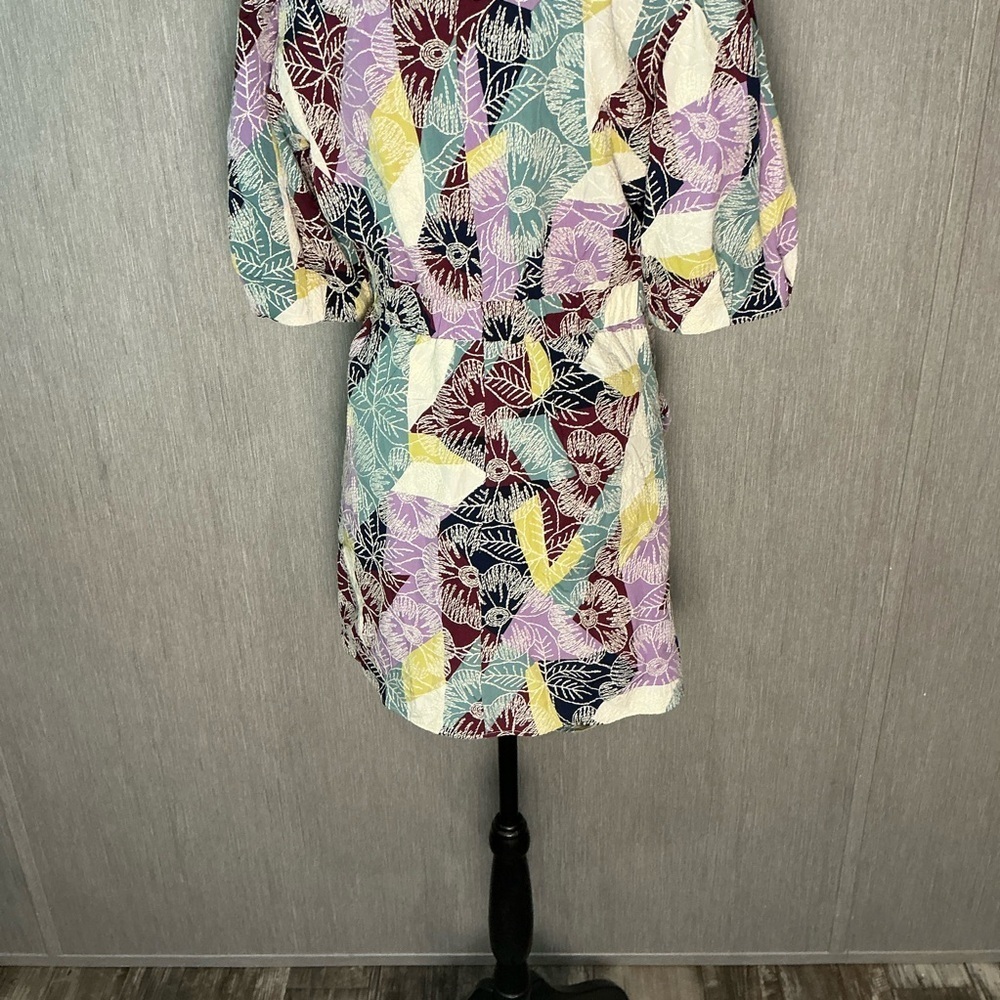 AUREUM Multicolor Geometric Mini Dress Size Small - Picture 8 of 12